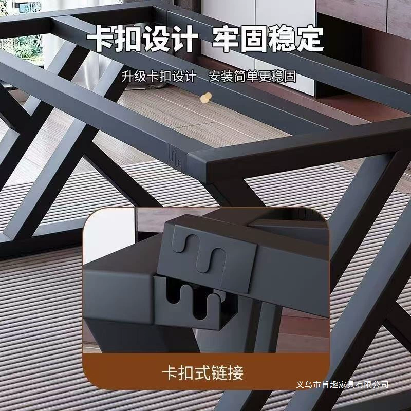 Полка, алюминий? нет: Shelf, high-end iron table leg bracket, coffee table, office desk, computer table, dining table, desk, glass rock plate tabletop leg