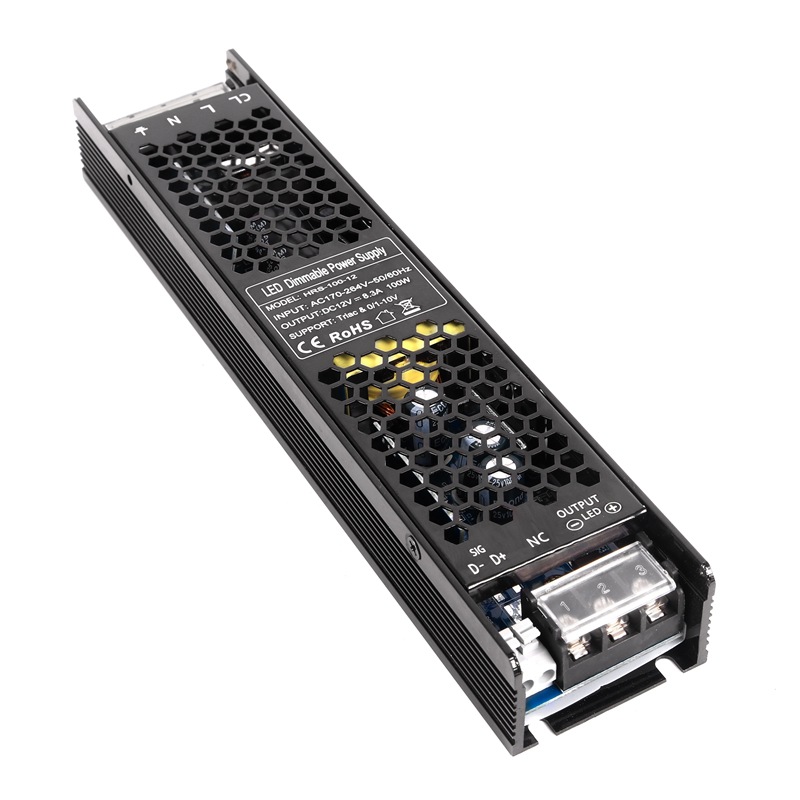 led开关电源 12V调光电源 0-10V调光电源100W遥控调光电源