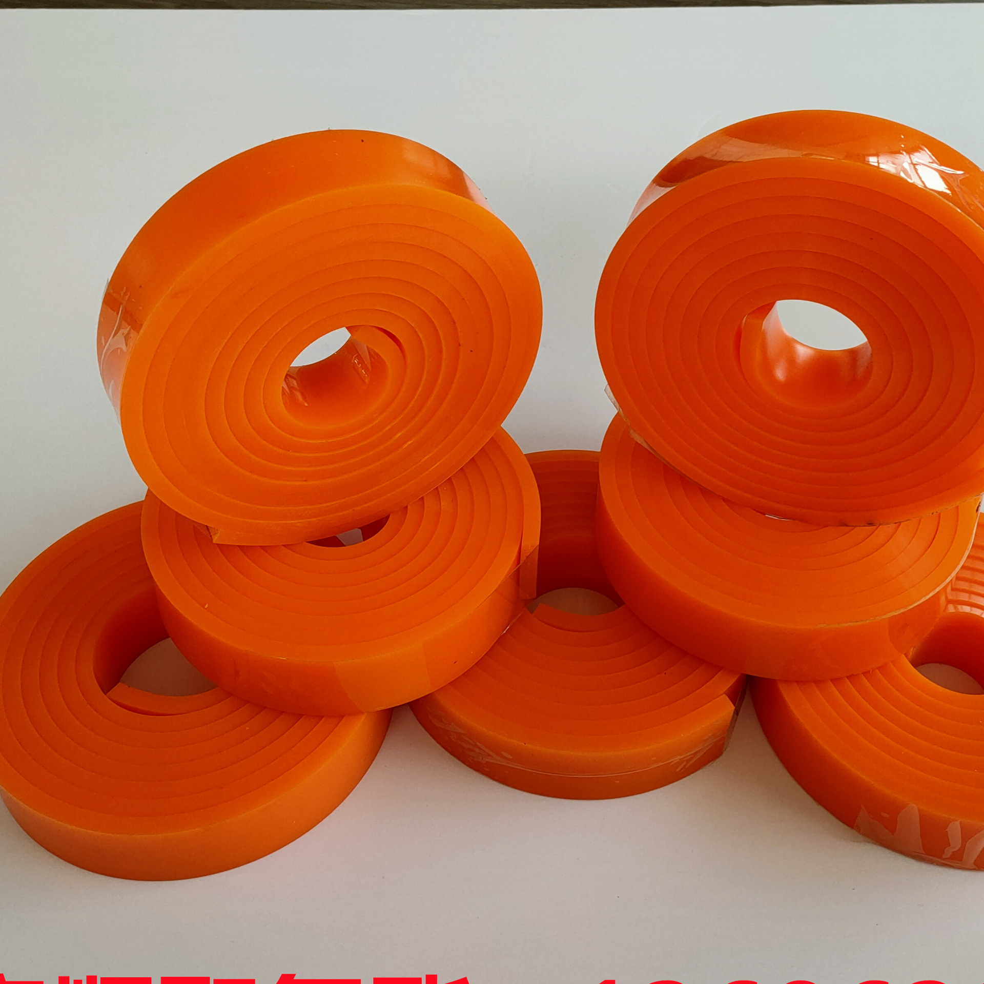 烟台富顺生产多规格尺寸 耐磨条 聚氨酯胶条 绳锯机胶条 大轮胶