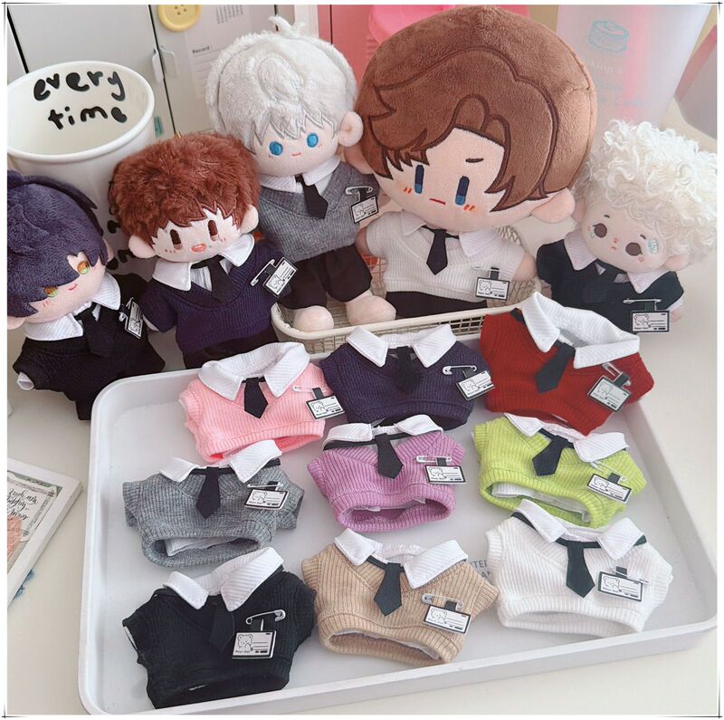 10Cm/15Cm Cotton Doll Sea Star Zhou Keke Soft Body Unbranded Official Doll Floating Dream Nunu Academy Doll Clothes
