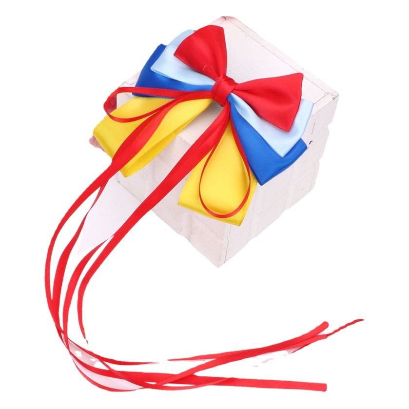 Corea del Sur niños cinta arco horquilla niñas nieve tocado blanco verano femenino niña horquilla bebé accesorios para el cabello