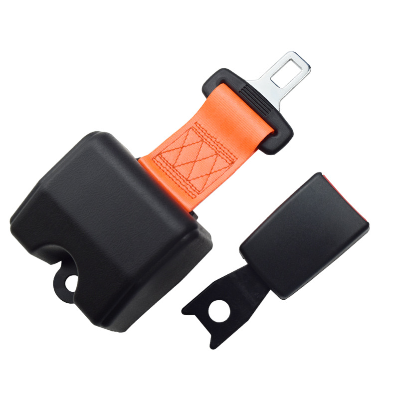 Forklift safety belt Forklift two-point automatic telescopic safety belt Orange Hangfork two-point self-locking safety belt