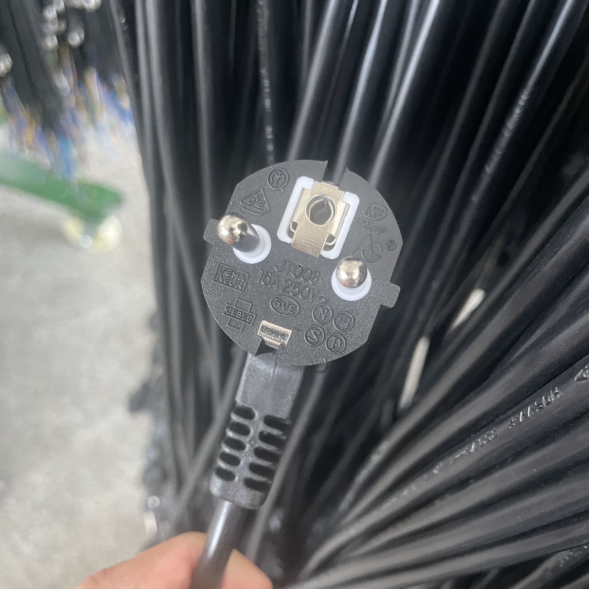 厂家直销NF认证法国电源线 法式电源线 法规电源线 标准