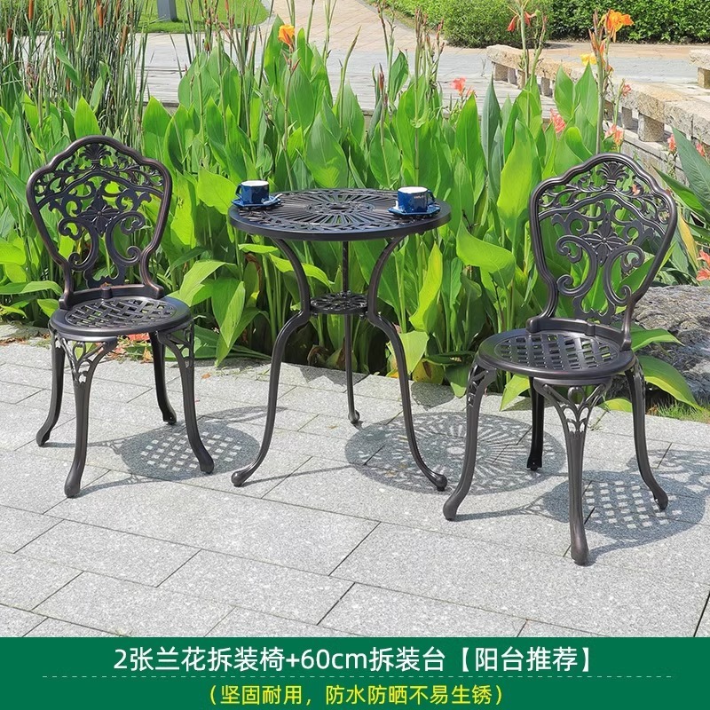 Oferta especial 2 sillas de orquídeas 60cm mesa redonda de olivo limitada 2 juegos