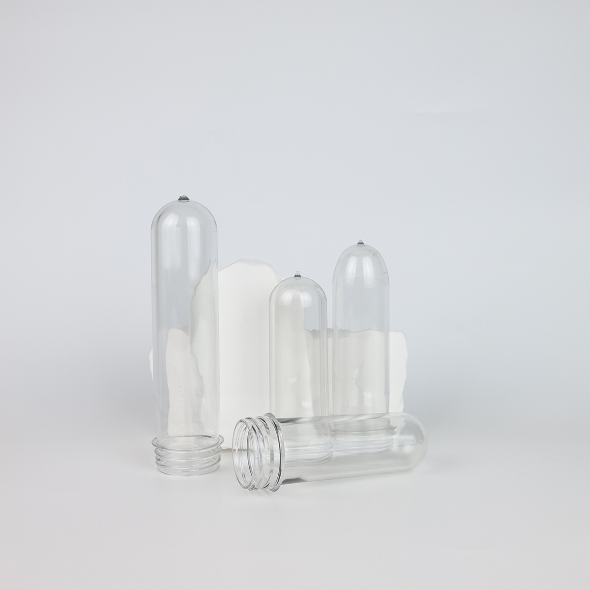 Fábrica directa de calidad alimenticia verde plástico blanco de alta transparencia 48 calibre PET blanco de gramo múltiple opcional