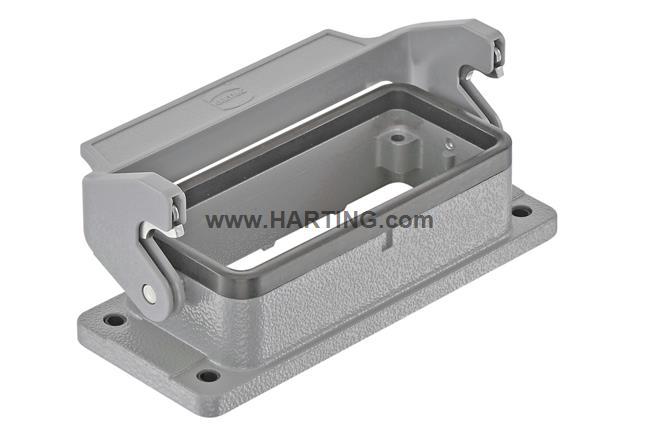 HARTING连接器 09300161307 单扣底座 HAN-16B-IP67 哈 浩亭插头