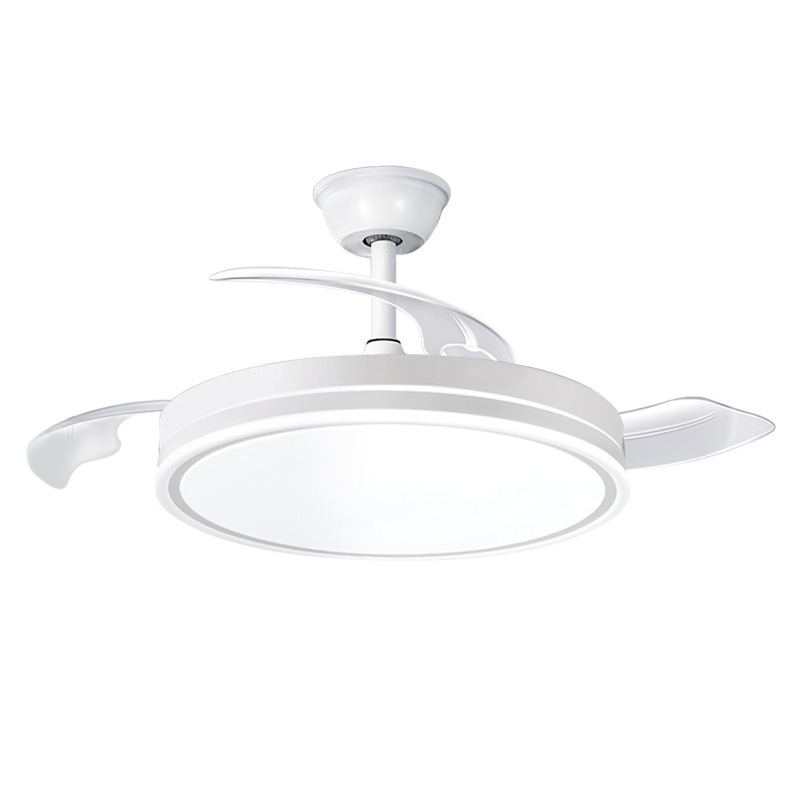 Viento fuerte ventilador invisible lámpara ventilador de techo doméstico 48 pulgadas comedor dormitorio lámpara de techo ventilador silencioso lámpara de chandelier luz Zhongshan image 6