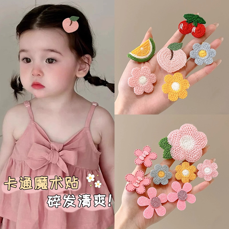 Baby Hair Magic Stickers for Girls, Hair Fixer for Baby Girls, Forehead Bangs Magic Stickers, Small Baby Hair Accessories