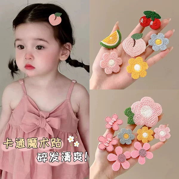 Baby Hair Magic Stickers for Girls, Hair Fixer for Baby Girls, Forehead Bangs Magic Stickers, Small Baby Hair Accessories