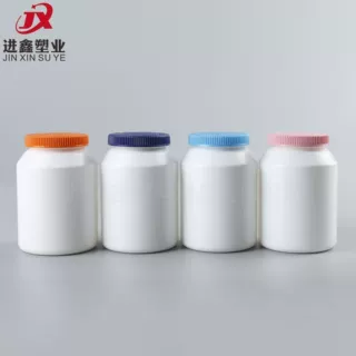 定制拉环盖塑料瓶子虾青素片剂加厚鱼油胶囊包装瓶子拉环保健品瓶