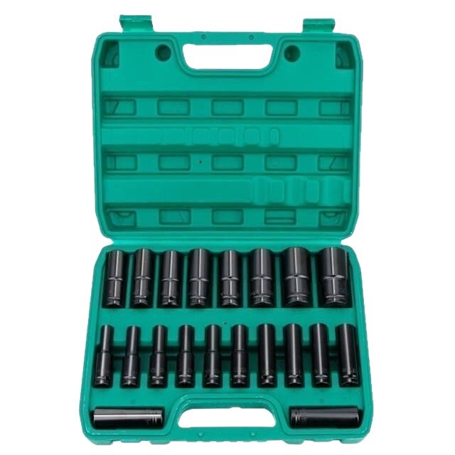 Dafei ソケットレンチ電動拡張六角 8-32 ミリメートルエアバッチソケット 1/2 ソケットフルセット|undefined