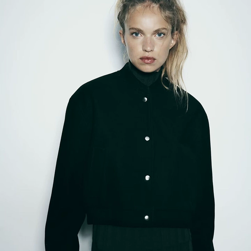 Бейсболная форма, кардиган, куртка, круглый воротник, стиль Chanel