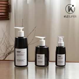 卸妆水瓶150/400ml护发精油洗发水空瓶按压分装瓶300ml沐浴油瓶子