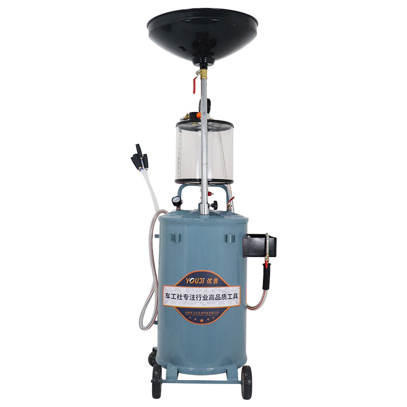 Nuevo coche unidad de bombeo aceite que conecta el aceite de desecho barril neumático aceite colector aceite recuperación aceite intercambio aceite máquina de bombeo