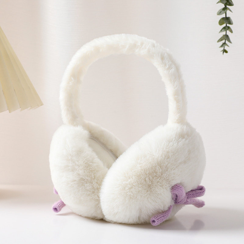 パイル耳カバー冬女性ファッション冬保温耳カバー耳カバー折り畳み可能学生防凍耳カバー