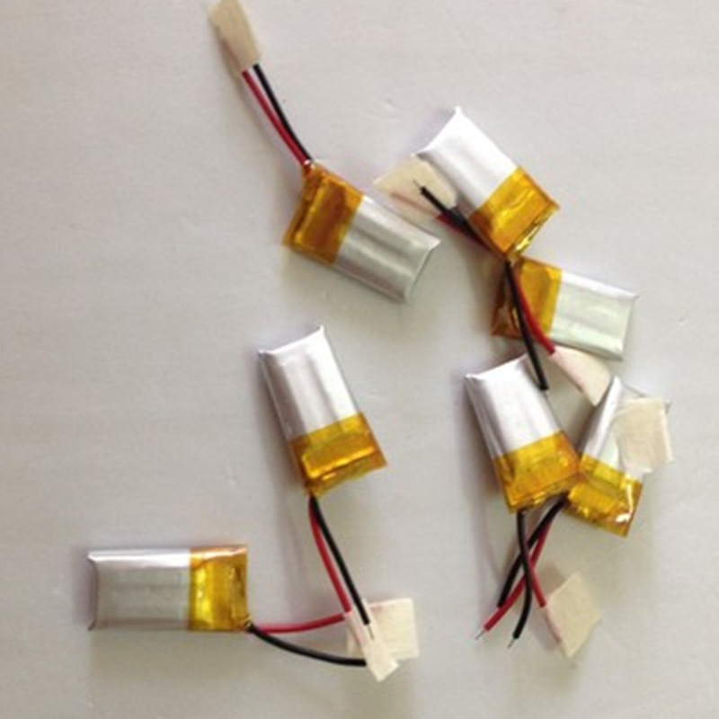 501215聚合物锂电池 80mah LED灯 定位器电池 无线蓝牙耳机电池