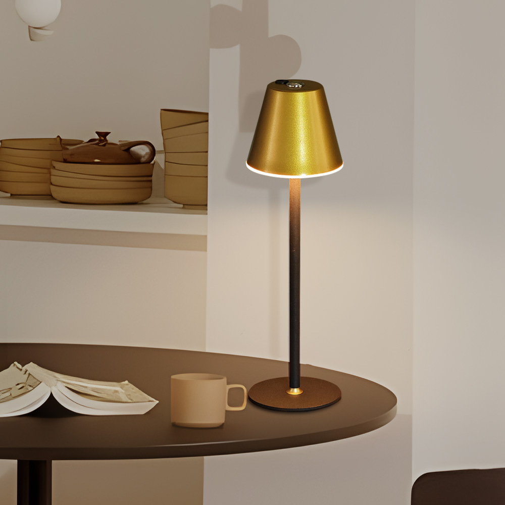 Amazon LED recargable bar lámpara de mesa retro personalidad creativa lámpara de noche restaurante decoración atmósfera lámpara de mesa al aire libre