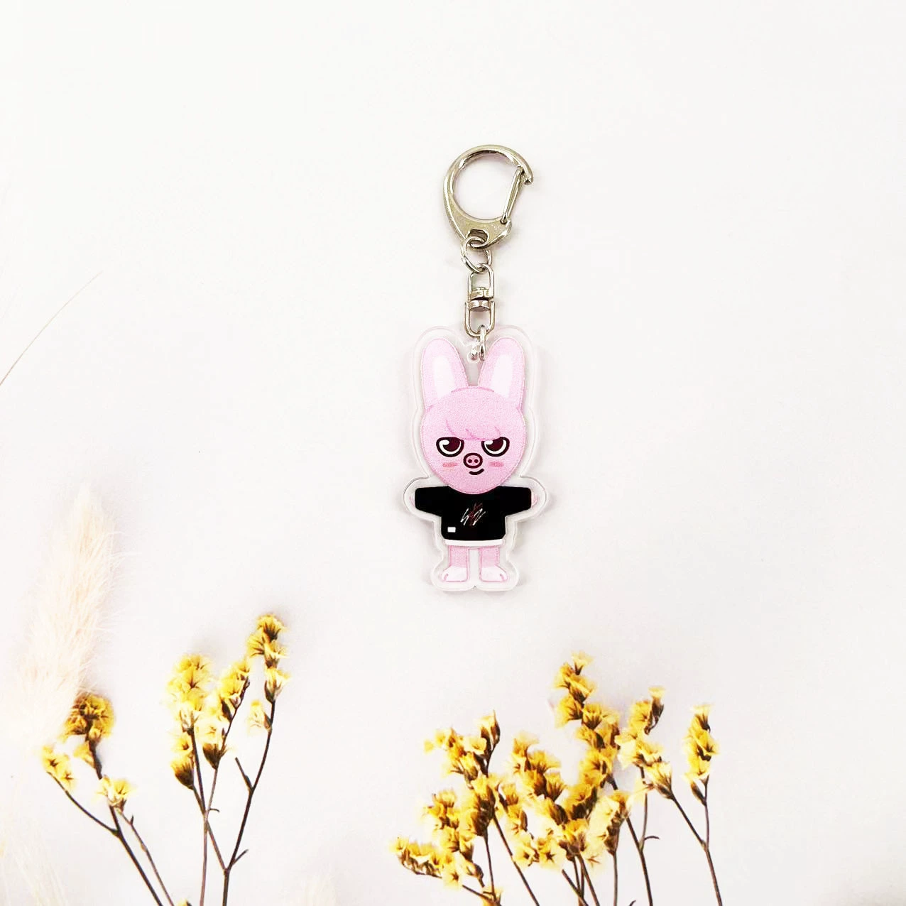 Cartoon acrylic double-sided keychain, pendant