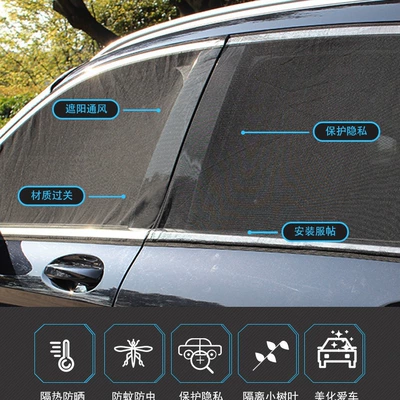 Protection Cover, Black Sand Heat-Resistant – Car curtains