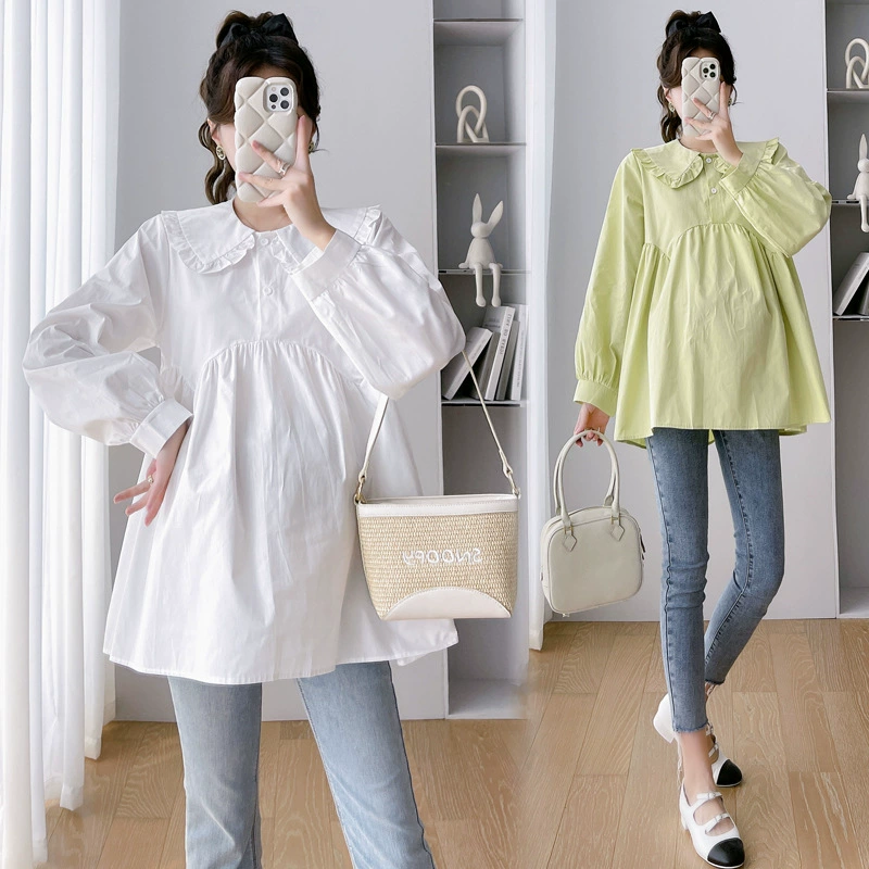 Осеннее термобелье, милая кукла, воротник-куколка, oversize