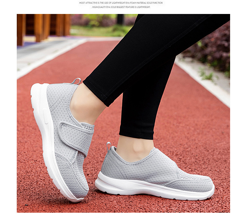 Cross-Border Hot-Selling Summer For Men And Women, Wide Version With Velcro, Breathable Mesh Sports Shoes, Lightweight_vogvips.com