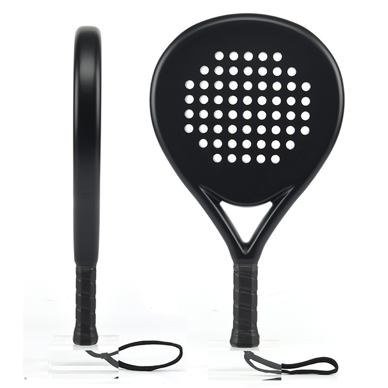 Padel Rackets Carbon Fiber Cricket Racket Beach Racket Carbon Cage Tennis Racket Customizable Pattern