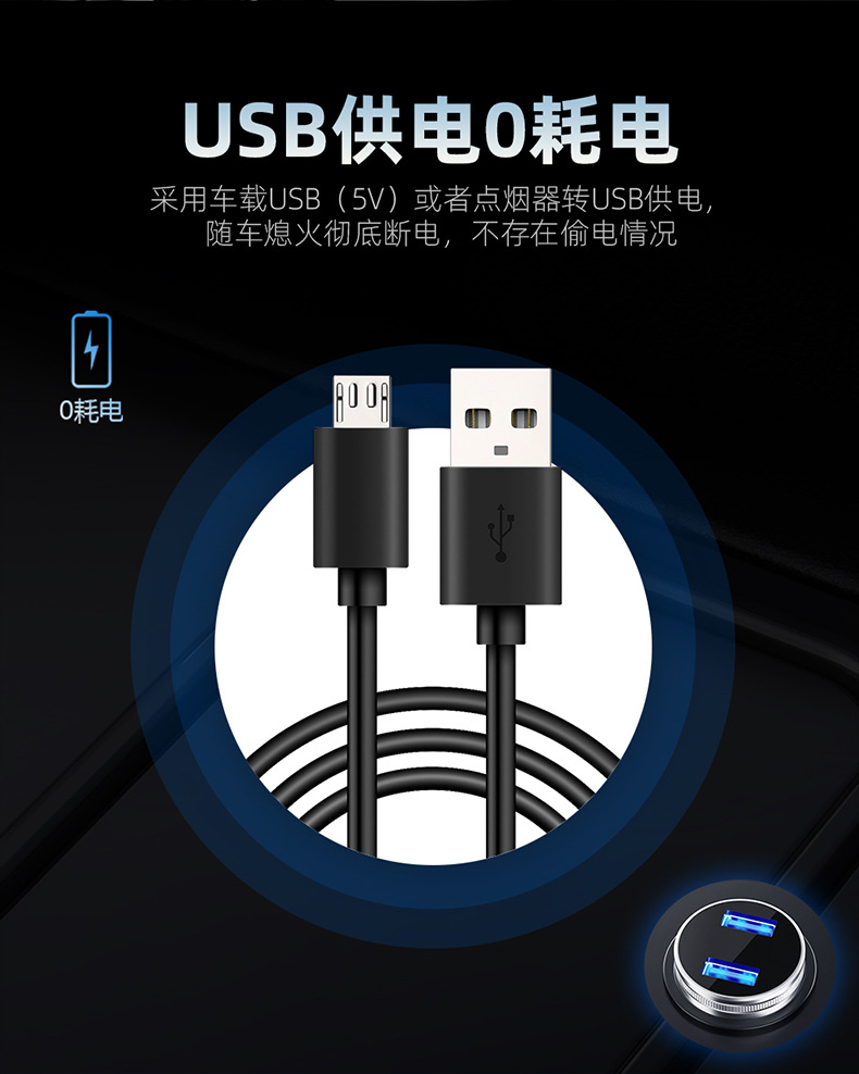 Car Hud Head-Up Display Gps Speedometer Warning Device High-Definition In-Car Hud Plug-And-Play Cross-Border Exclusive Supply