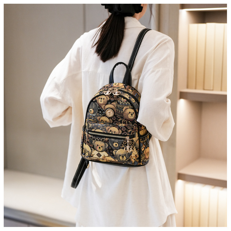 2024 new leisure schoolbag niche commuter leisure large capacity backpack_voghion.com