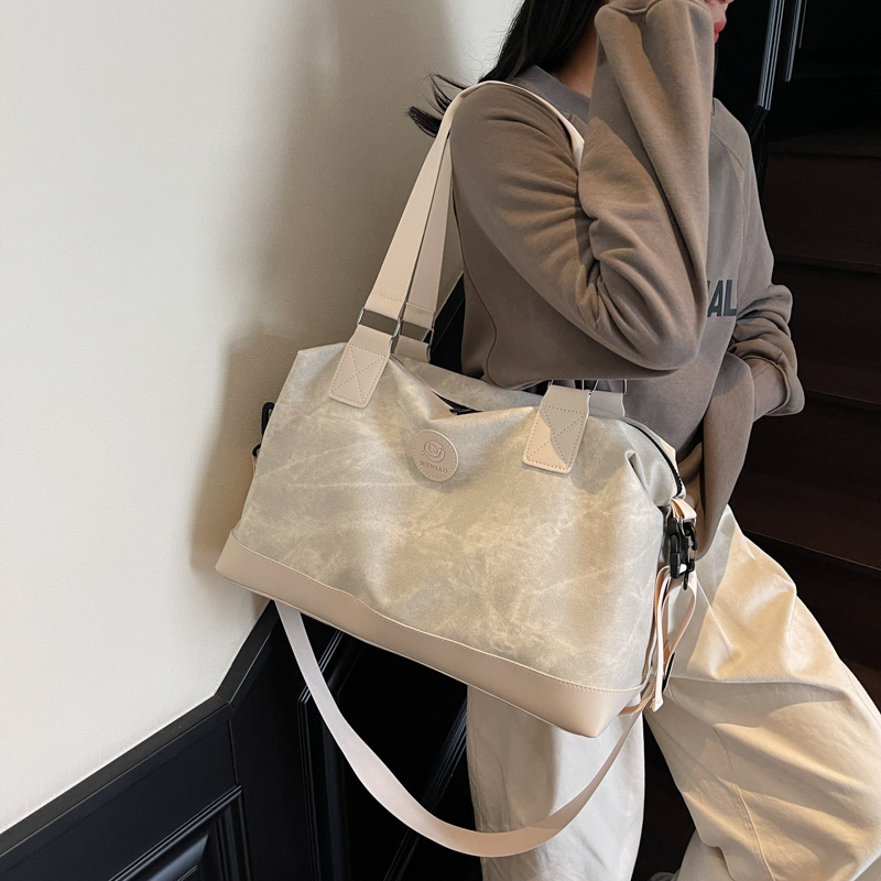 Cross-Border Short-Distance Travel Bag Women's New Portable Large-Capacity Lightweight Luggage Bag Storage Bag Business Trip Portable Luggage Bag