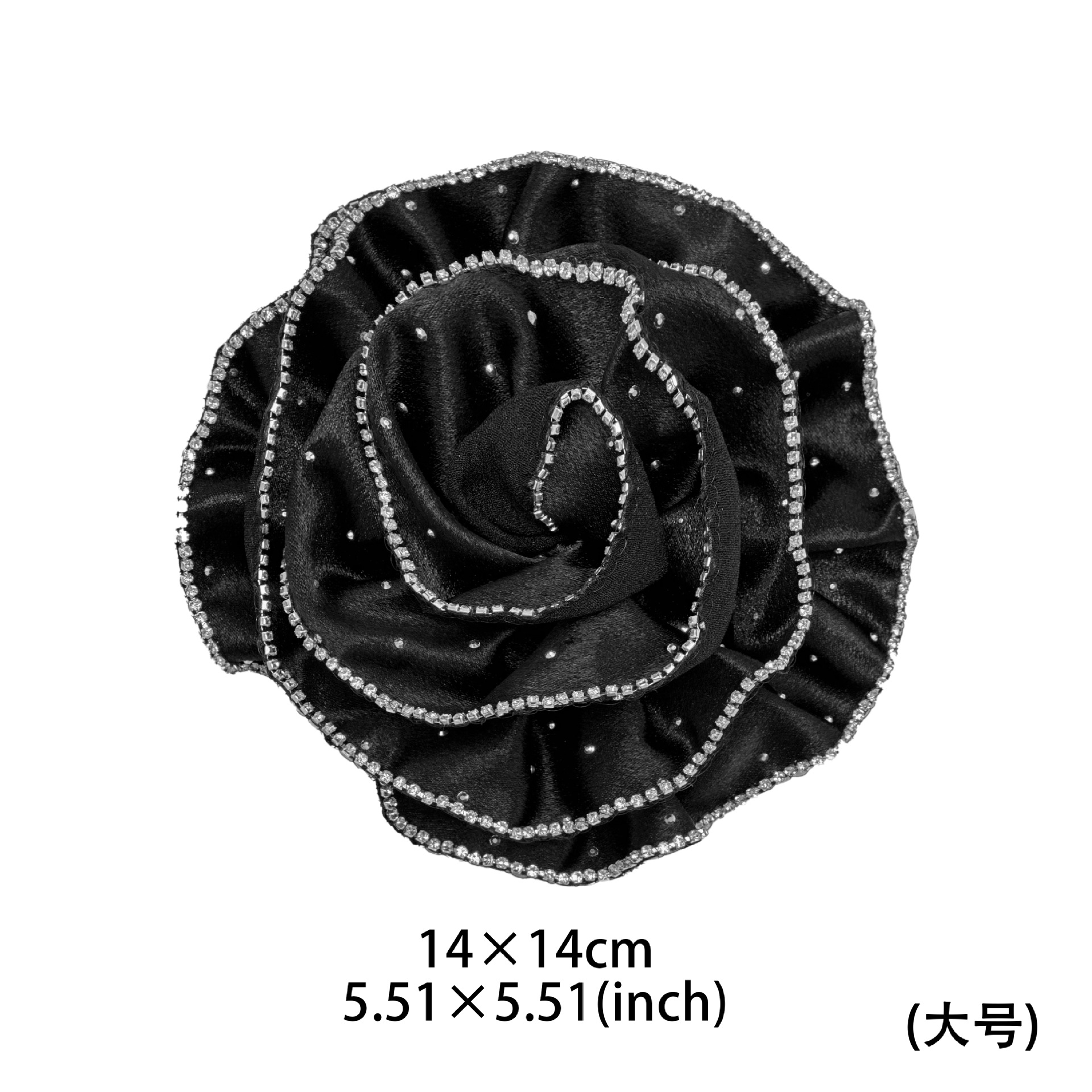 Shangxin perforación en caliente irregular flor tridimensional moda ropa de personalidad con adornos para el cabello flor plana hecha a mano image 5