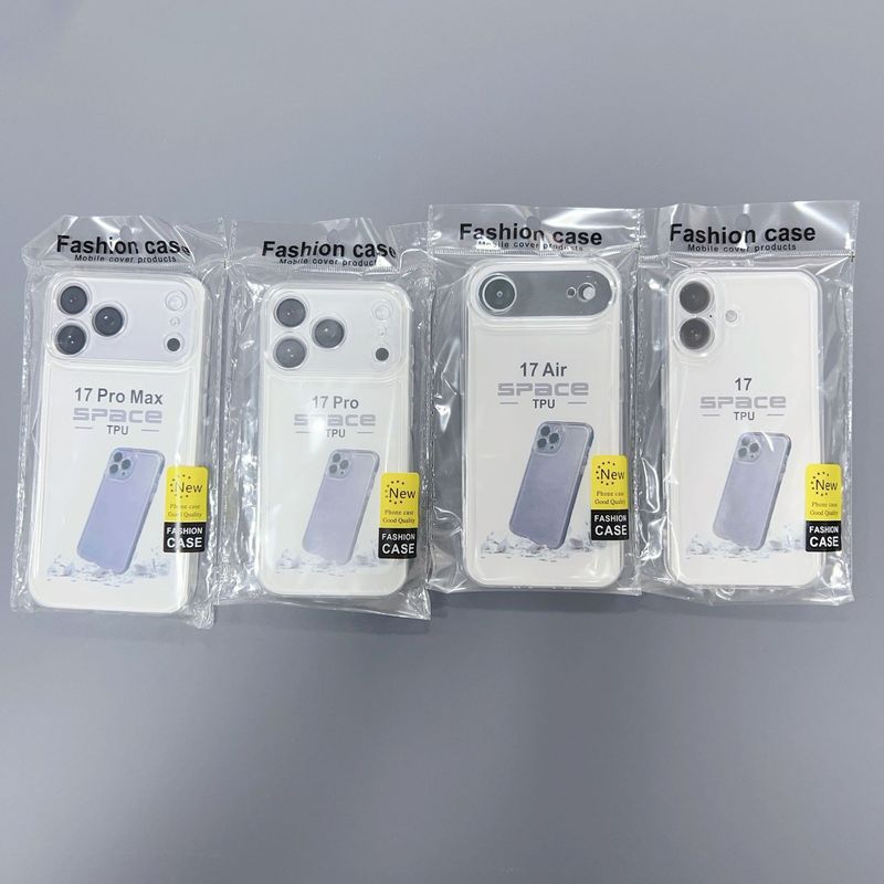 袋装苹果17透明手机壳新款iPhone17Pro软tpu防摔适用xs/x太空壳11|undefined