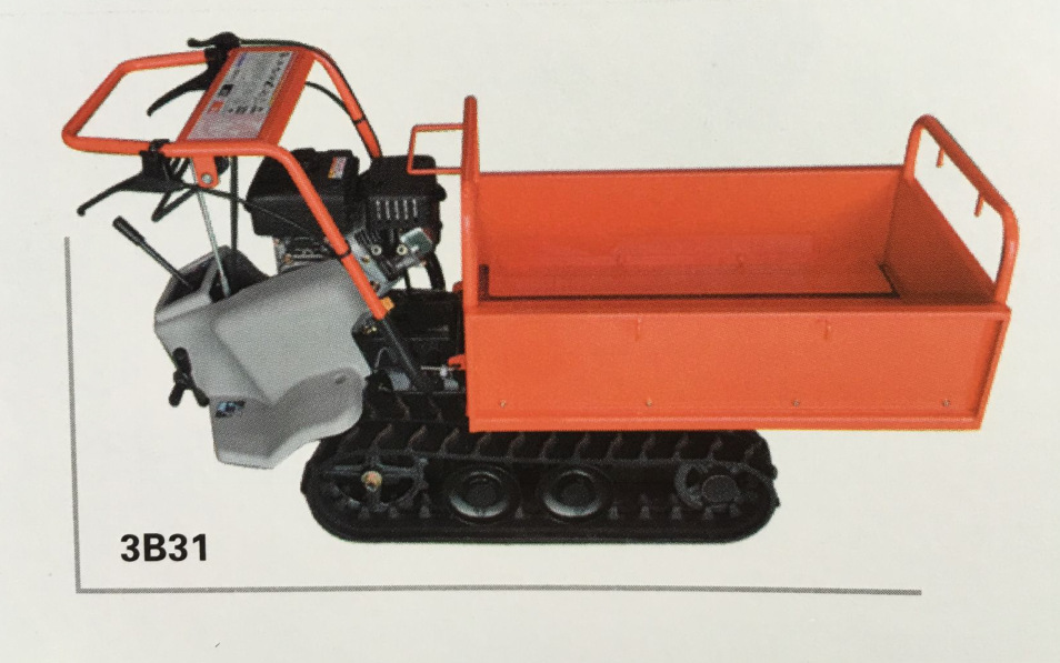 日本筑水搬运机 3B31田间履带式管理运输机 手扶式搬运机
