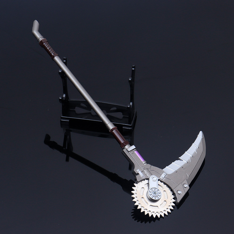 传世武器战镰碎刃游戏周边模型合金摆件全金属工艺品22CM|undefined