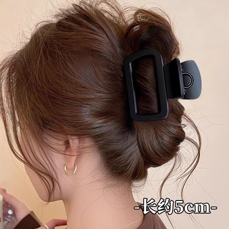 韓国東大門2025年新作ヘアクリップ、女性用ヘアピン、高級感のあるシャーククリップ、ヘアアクセサリー、ヘアピン|undefined