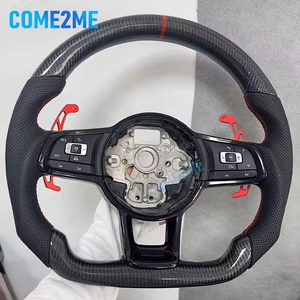 Suitable for Volkswagen Golf 7 7.5 GTI GTD GTE R 2013-2020, carbon fiber steering wheel