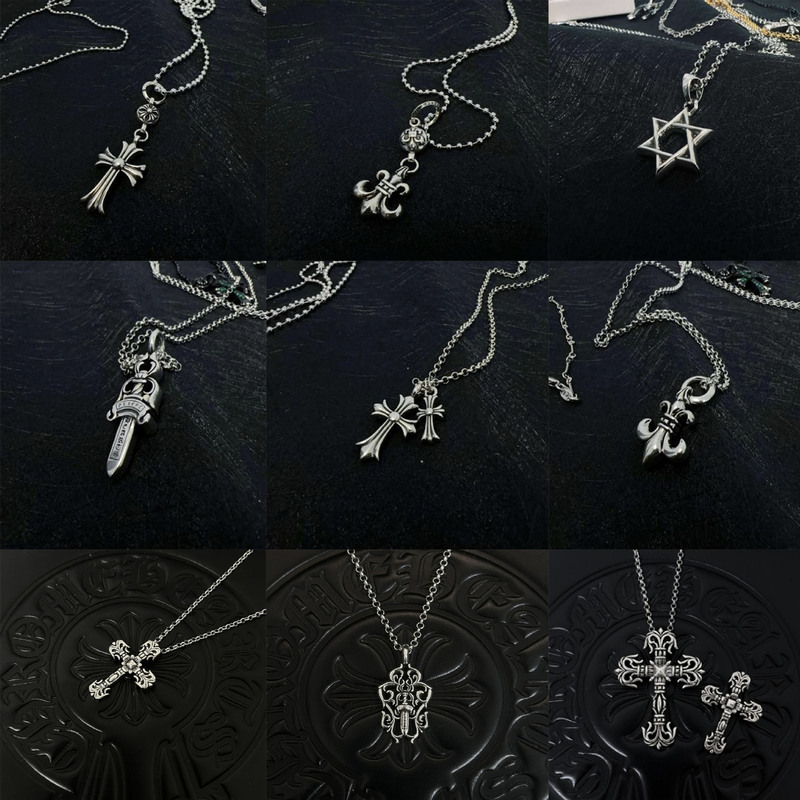 Cross Necklace with Diamonds for Men and Women, Popular Clavicle Chain, Tiktok and Xiaohongshu Influencer Picks