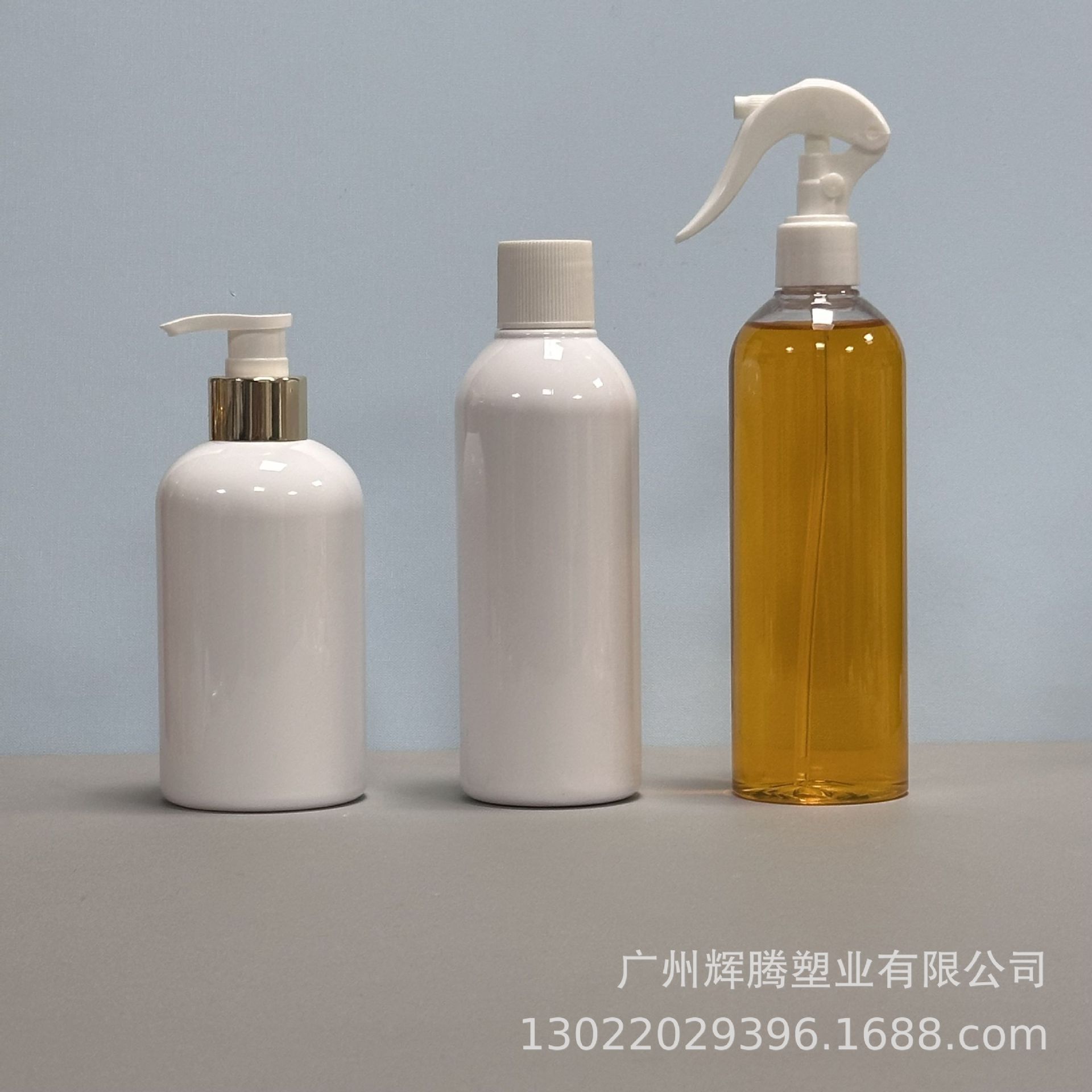圆肩塑料瓶 350ml清洁剂瓶 漱口水瓶  小老鼠喷雾瓶 PET塑料空瓶