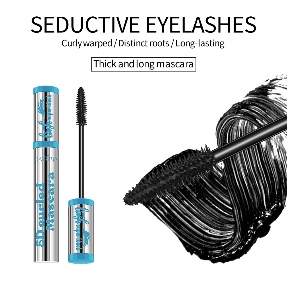Cross-border DAISIBO three-color mascara is waterproof, sweat-proof, does not smudge, naturally curls, thickens and lengthens Specification drawing