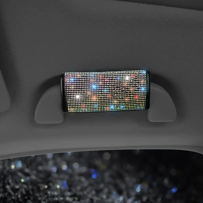 cushion handbrake gear set rearview: Sürətlər qutusu və əl tormozu başlıqları - colored-diamond-one-glove