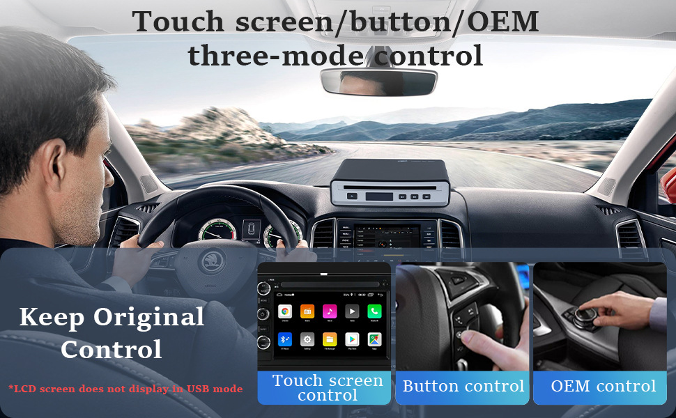 Car CD player with lossless sound quality, external CD player with USB connection, DVD player, external CD drive