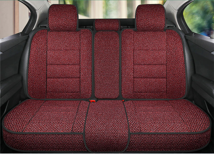 L5U [Four Seasons General Motors] Car Cushion Full Encircled Seat Cover Hemp Breathable Fabric Five Linen Special Seat