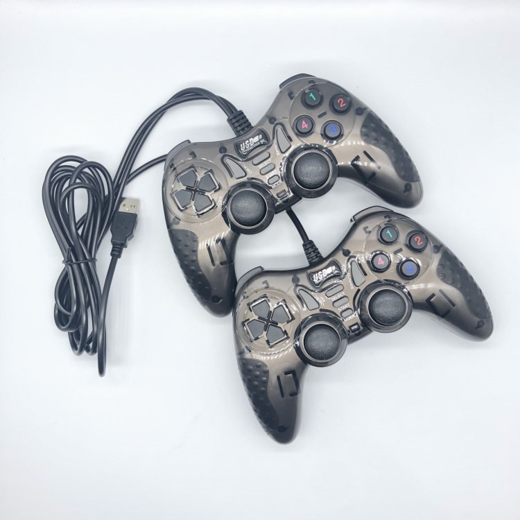 PC606USB Doubles game handle transparent colour controller Game accessories PC Computers handle