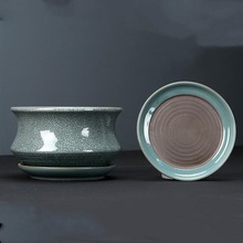 兰花专用花盆透气陶瓷吊兰蝴蝶兰君子兰创意中国风绿植绿萝盆景盆