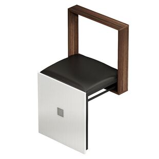 Foldable Changing Stool, Household Wall-Mounted Chair, Entrance Door Shoe Changing Stool, Invisible Chair, Wall-Mounted Footstool, Small Shoe-Wearing Stool