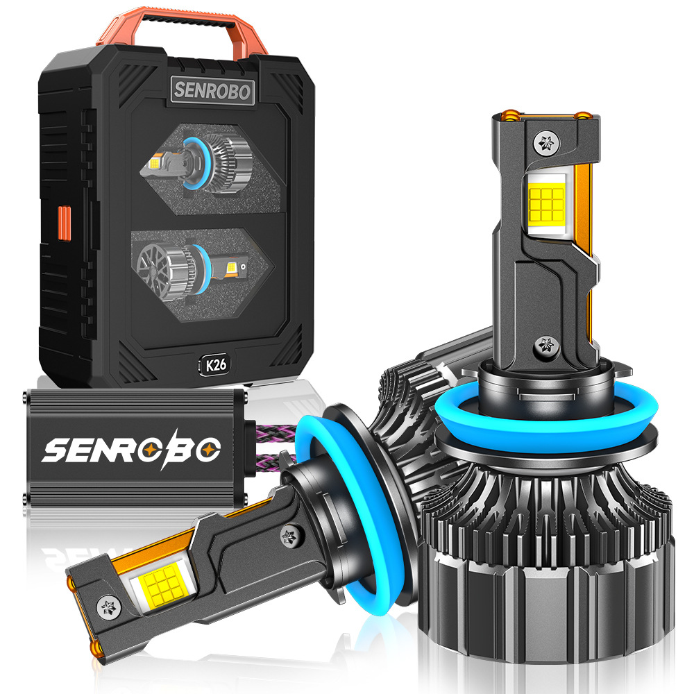 190W automóvil LED delantero H1H4H7 luz alta y baja una luz blanca súper brillante 6000k instalación no destructiva original