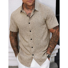W 53725 Jacquard Polo Collar Shirt �Ứ���з�������羳