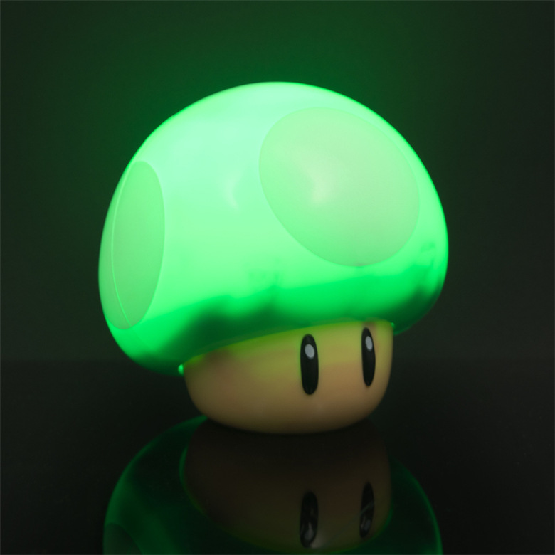 Super Mario LED signo de interrogación de carga de sonido luz de la noche de ladrillo cuadrado de escritorio USB inducción luz de la noche transfronteriza luz de la noche