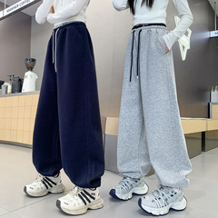 女童裤子秋装中大童运动长裤2025新款儿童春秋女孩休闲卫裤初中生