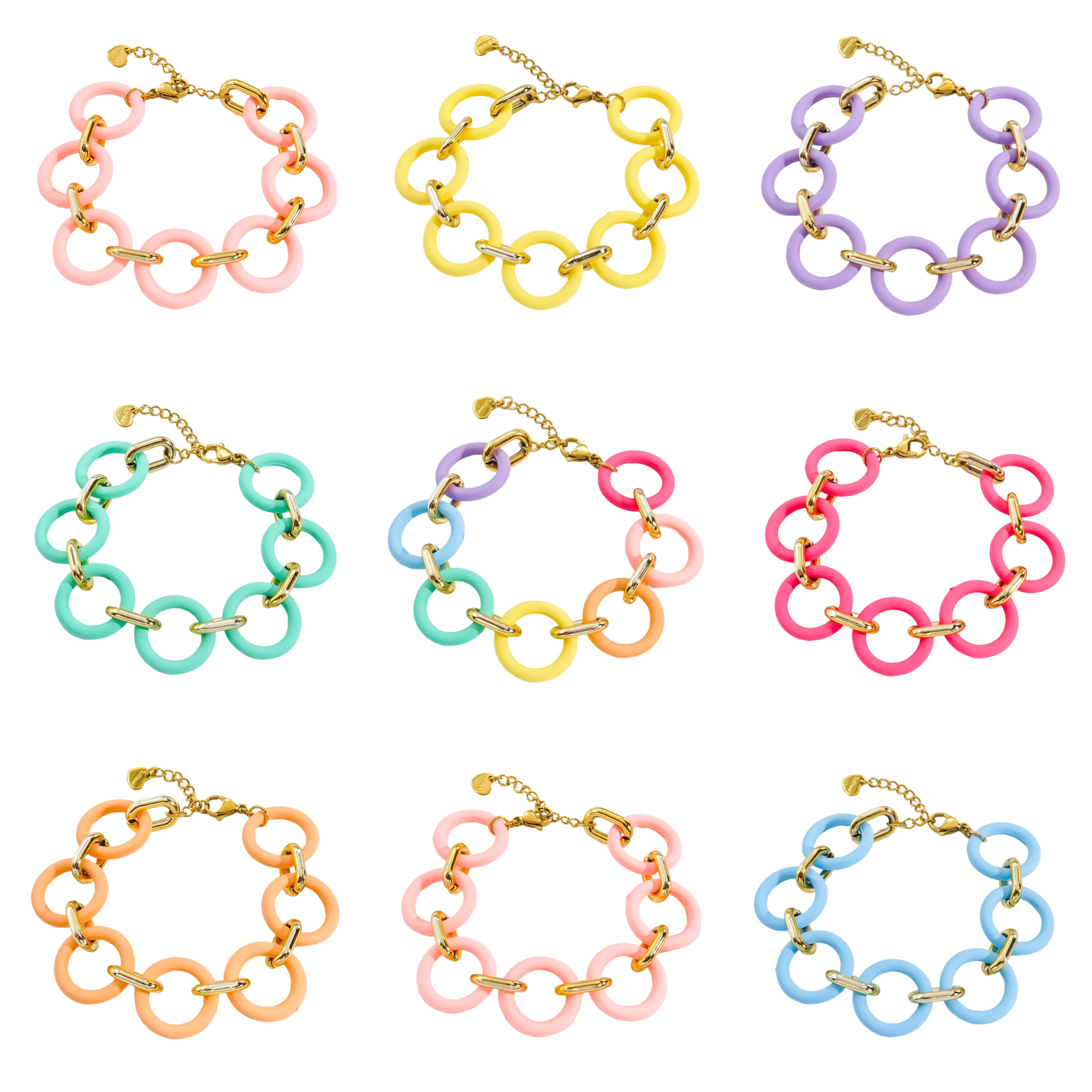 10g Weight 0.03µm Gold Plating Thickness PVD Coated Gold Plating Process 14K Real Gold Plated Plating Material PVD Coated Real Gold Plated Solid Color Stainless Steel Arylic Modern Style Waterproof Non Tarnish 304 Stainless Steel Bracelets