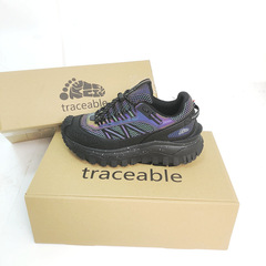 Traceable Bigfoot Y カナダ レースアップ クロスカントリー ランニング シューズ ハイキング シューズ 耐摩耗性 滑り止め 6677